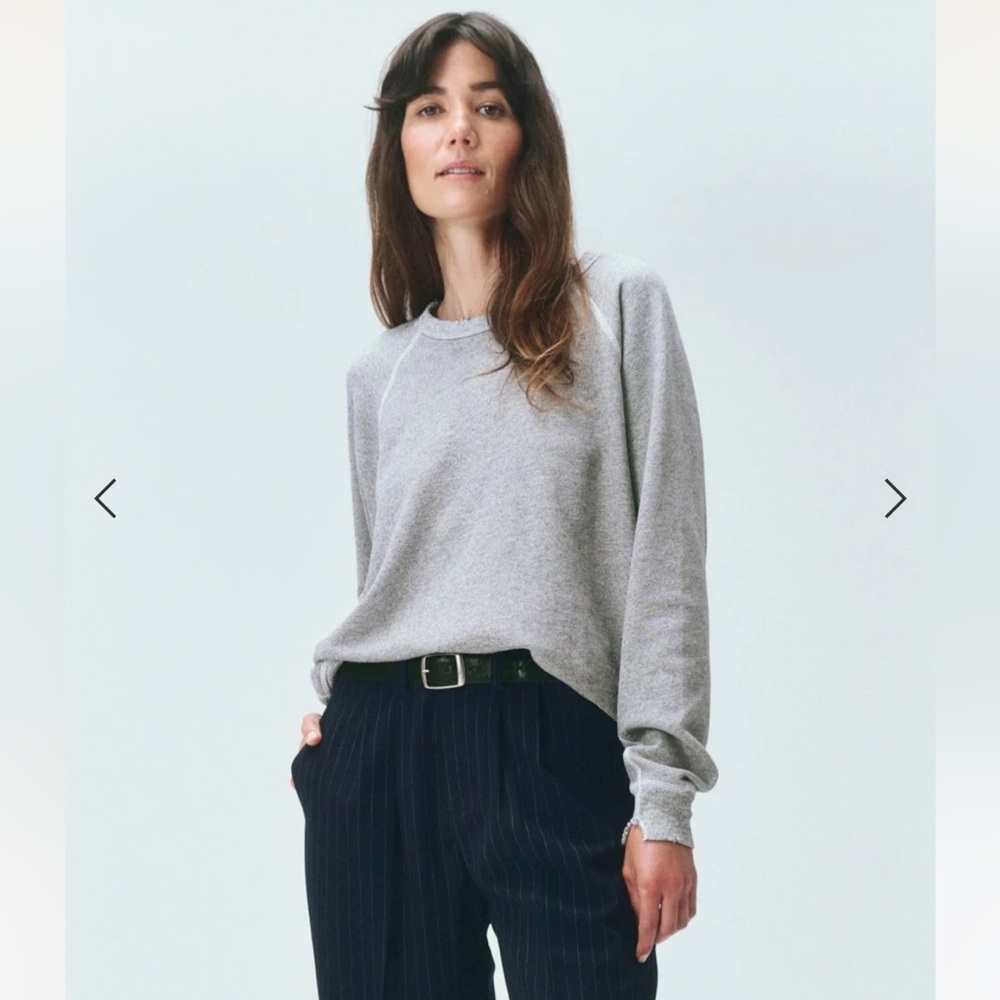 The Great College Sweatshirt, Varsity Gray, Size 1